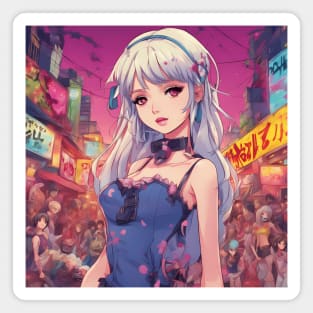 City Hunter  Girls Collorful Magnet